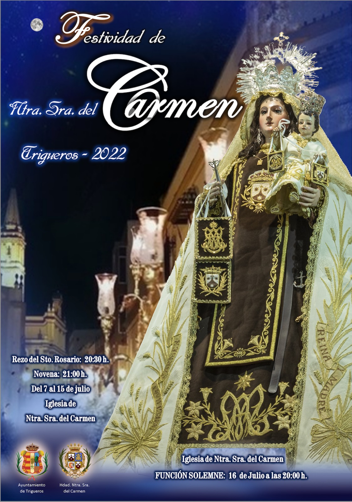 Fiestas patronales en honor de Nuestra Señora del Carmen  